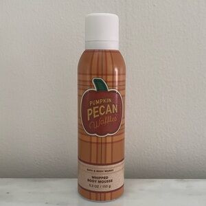 Bath and Body Works Pumpkin Pecan Waffles whipped body mousse